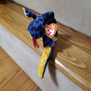 Ty Beanie Baby Lizzy Lizard Style 4033 1995 Errors